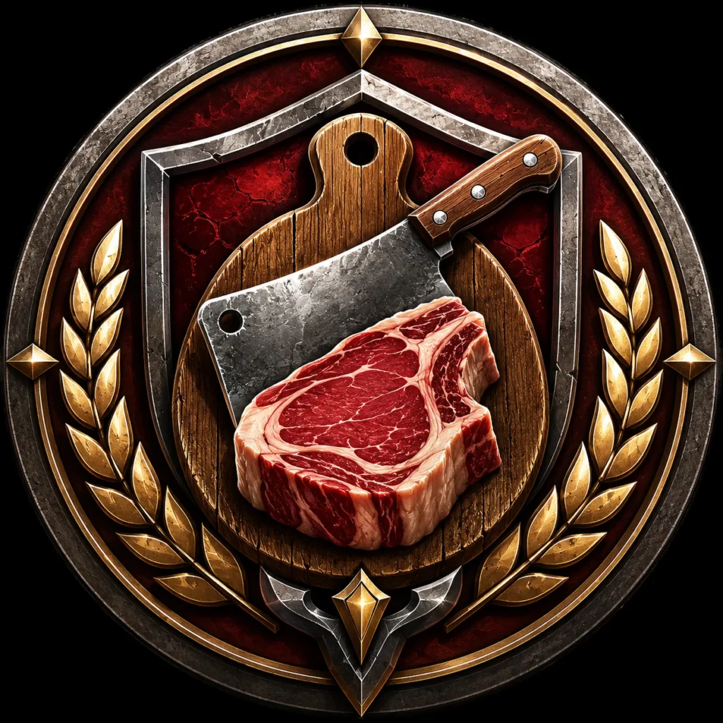 Emblema colecionável de Açougues