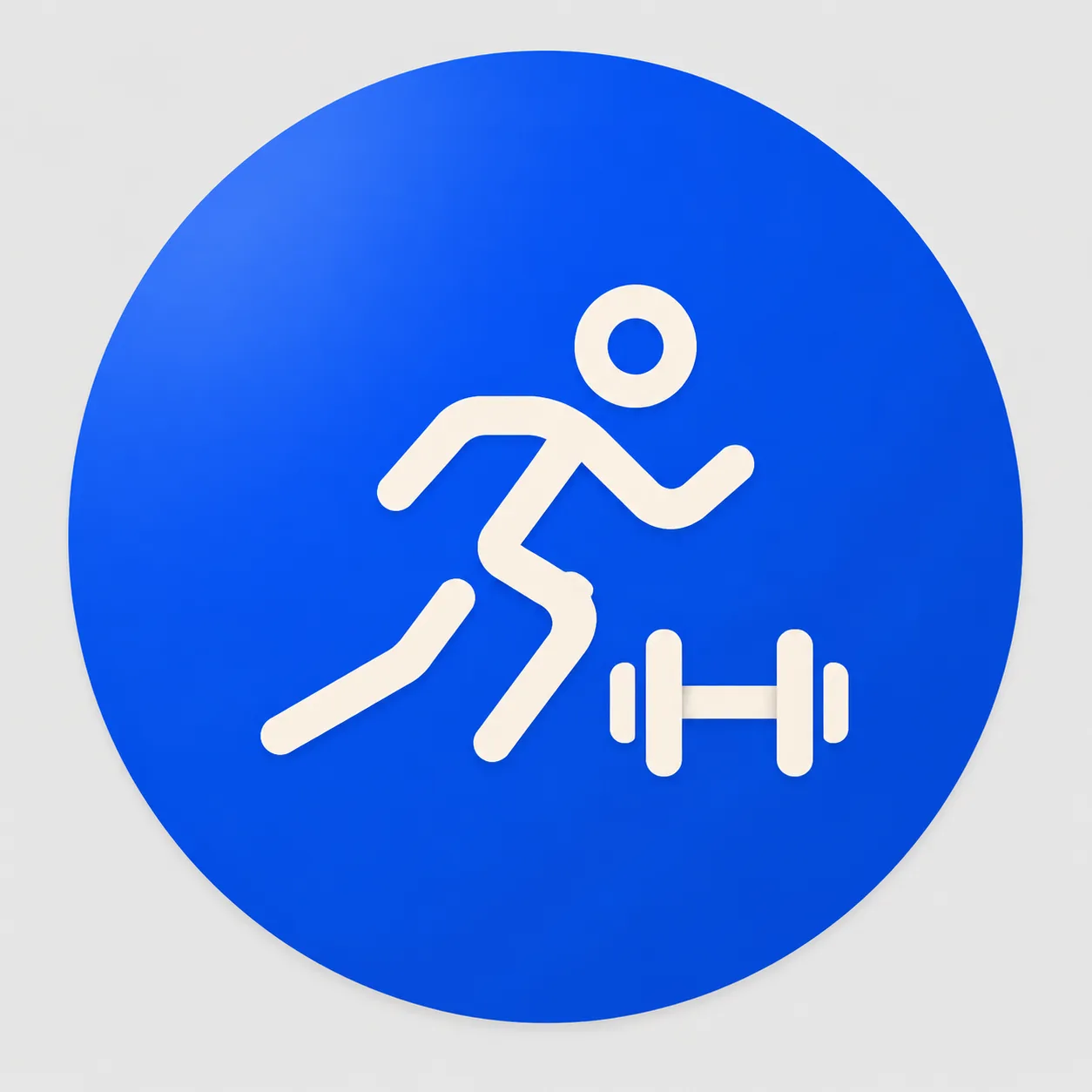 Emblema Atividade física e esportes