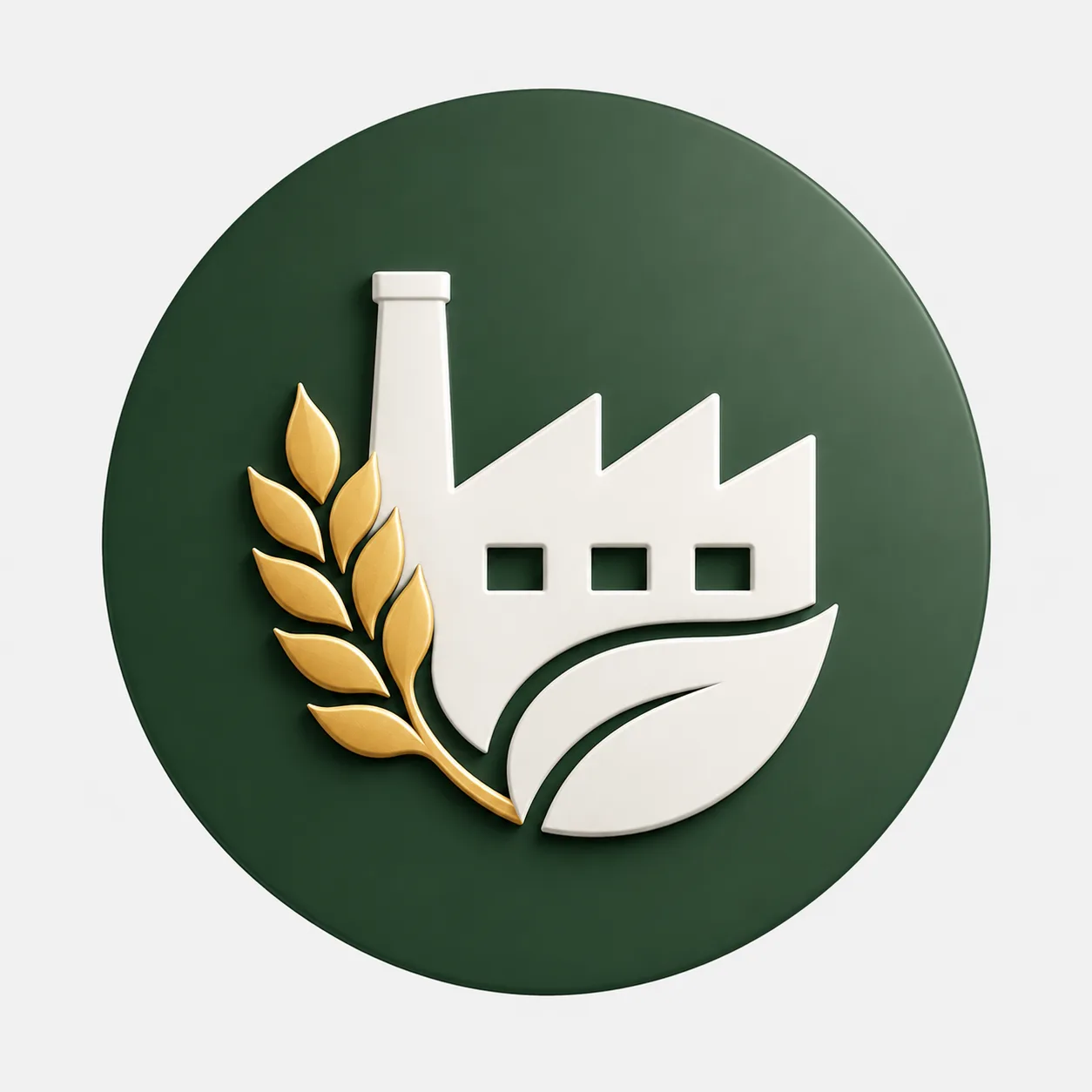 Emblema Indústria e Agronegócio
