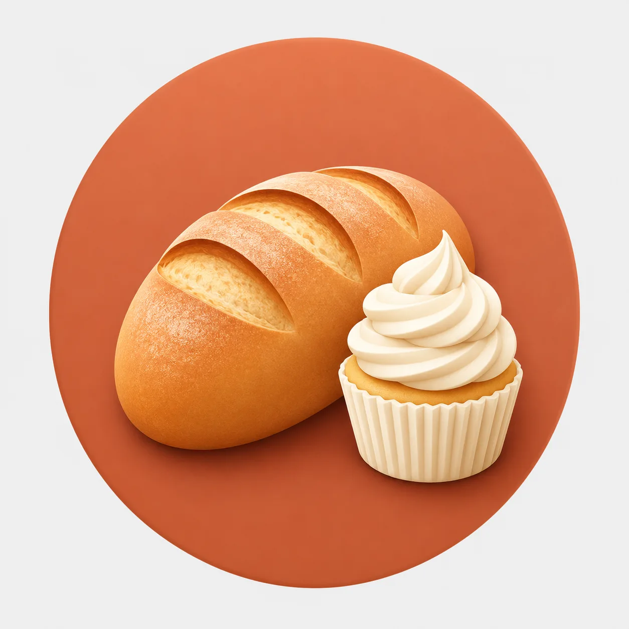 Emblema Padarias e confeitarias