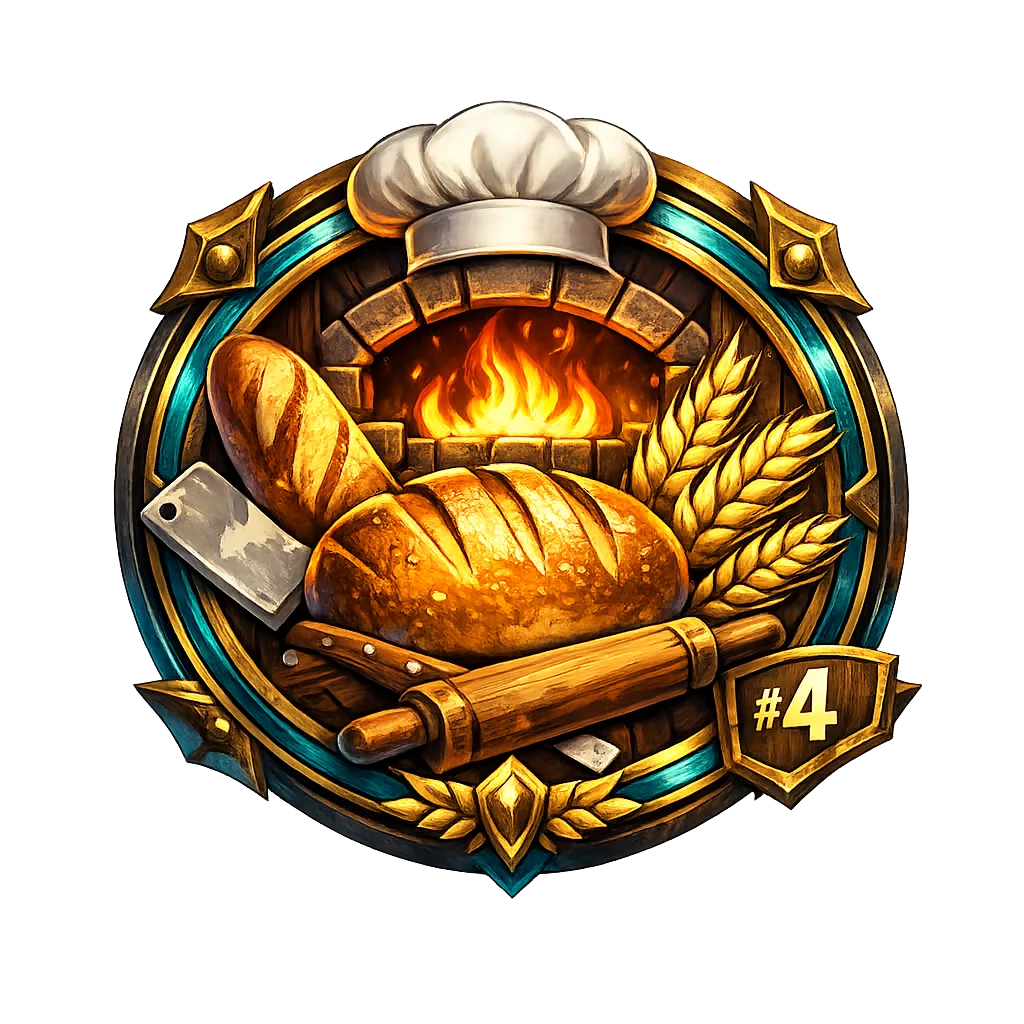 Emblema colecionável de Padarias
