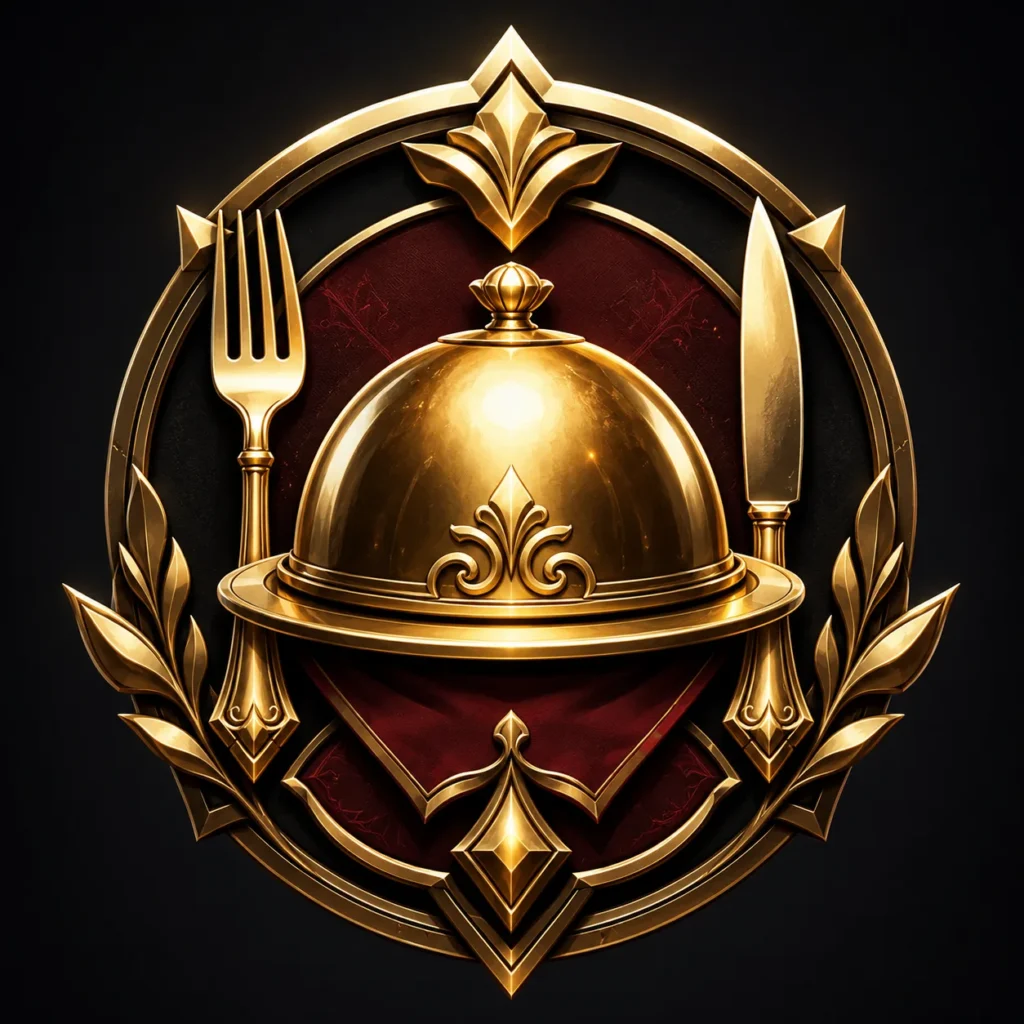 Emblema colecionável de Restaurantes