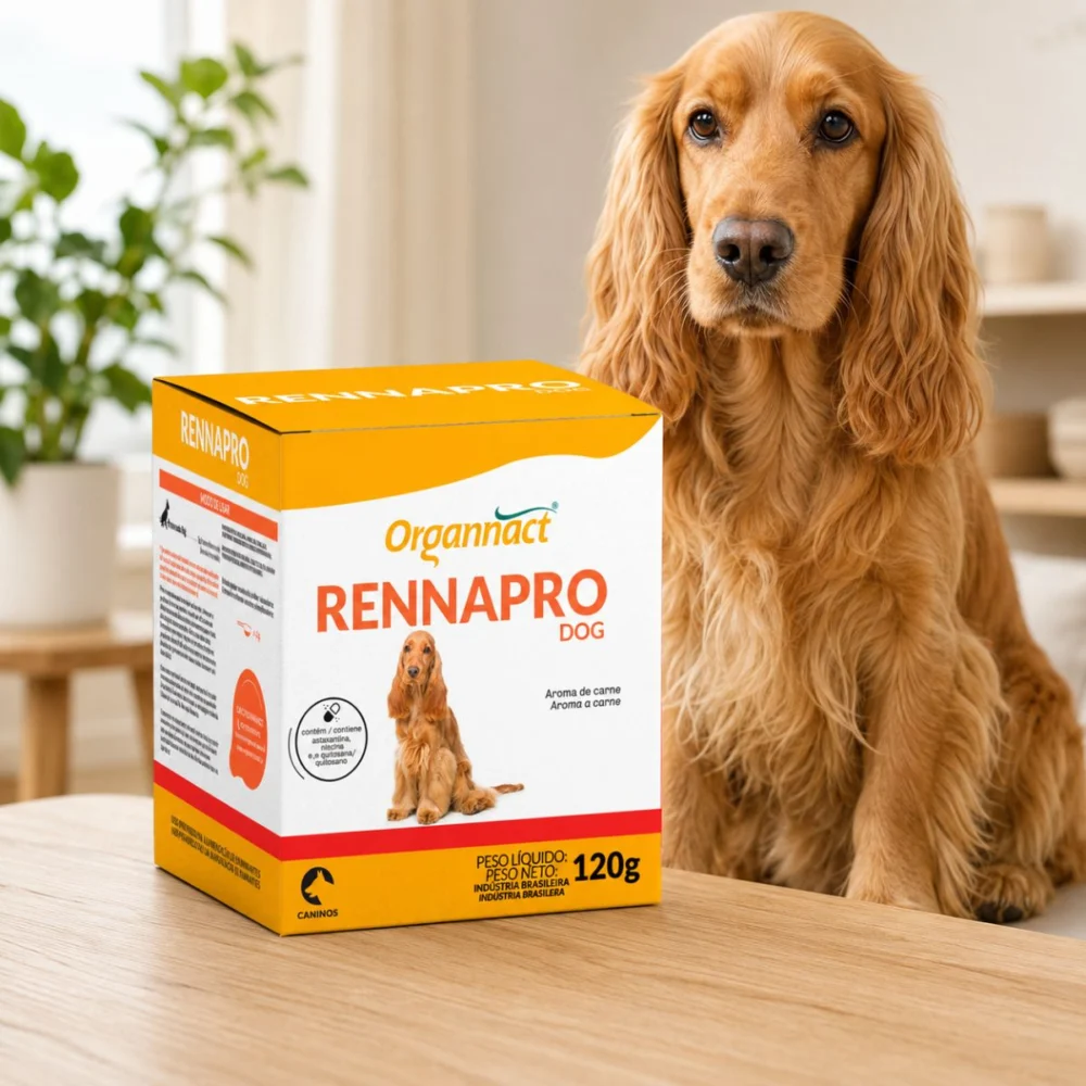 Organact Rennapro Dog – Suplemento Alimentar para Cães 120 g