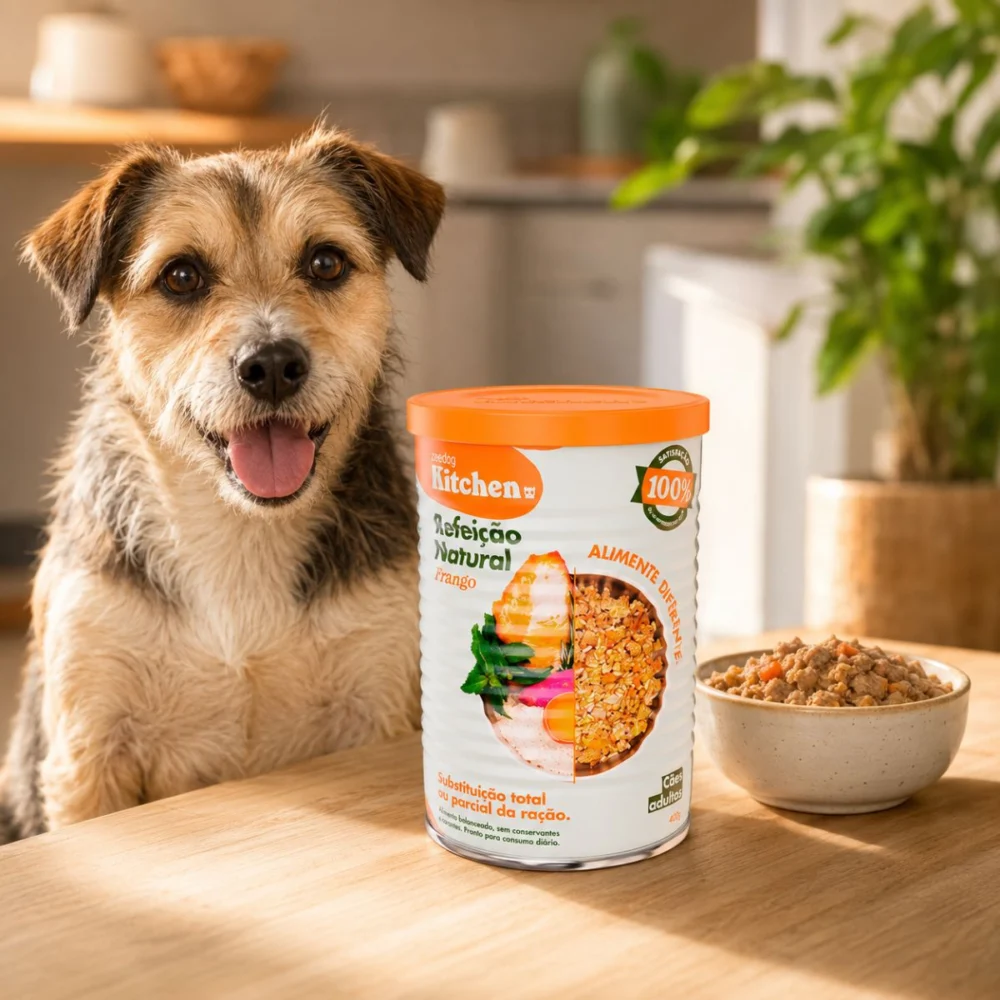 Zee.Dog Kitchen Refeição Natural Frango para Cães Adultos – 400 g